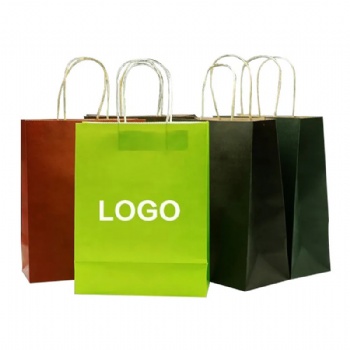 Twisted Handle Kraft Paper Bags