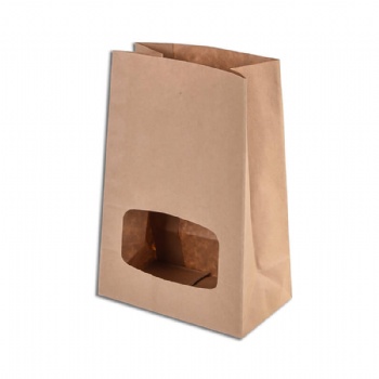 Paper SOS Block Bottom Bags