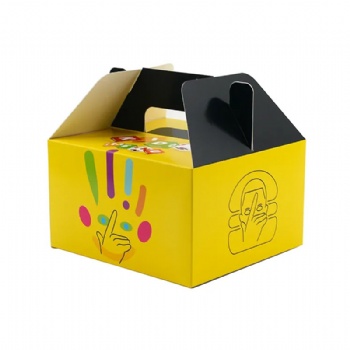 Printed Gable Boxes – Paper Lunch Boxes